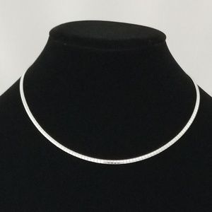 Omega Necklace Chain Stainless Steel 3mm Collar